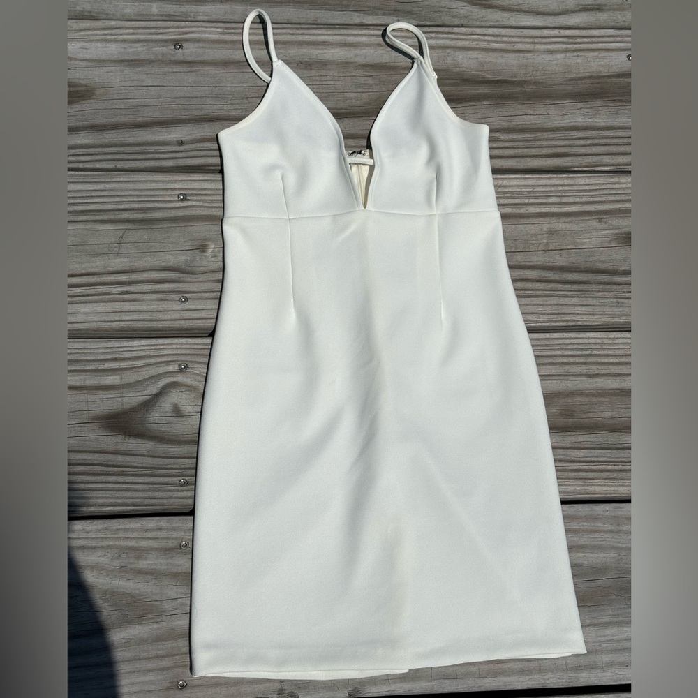 ABERCROMBIE AND FITCH White Mini Dress Size XXS 🧡